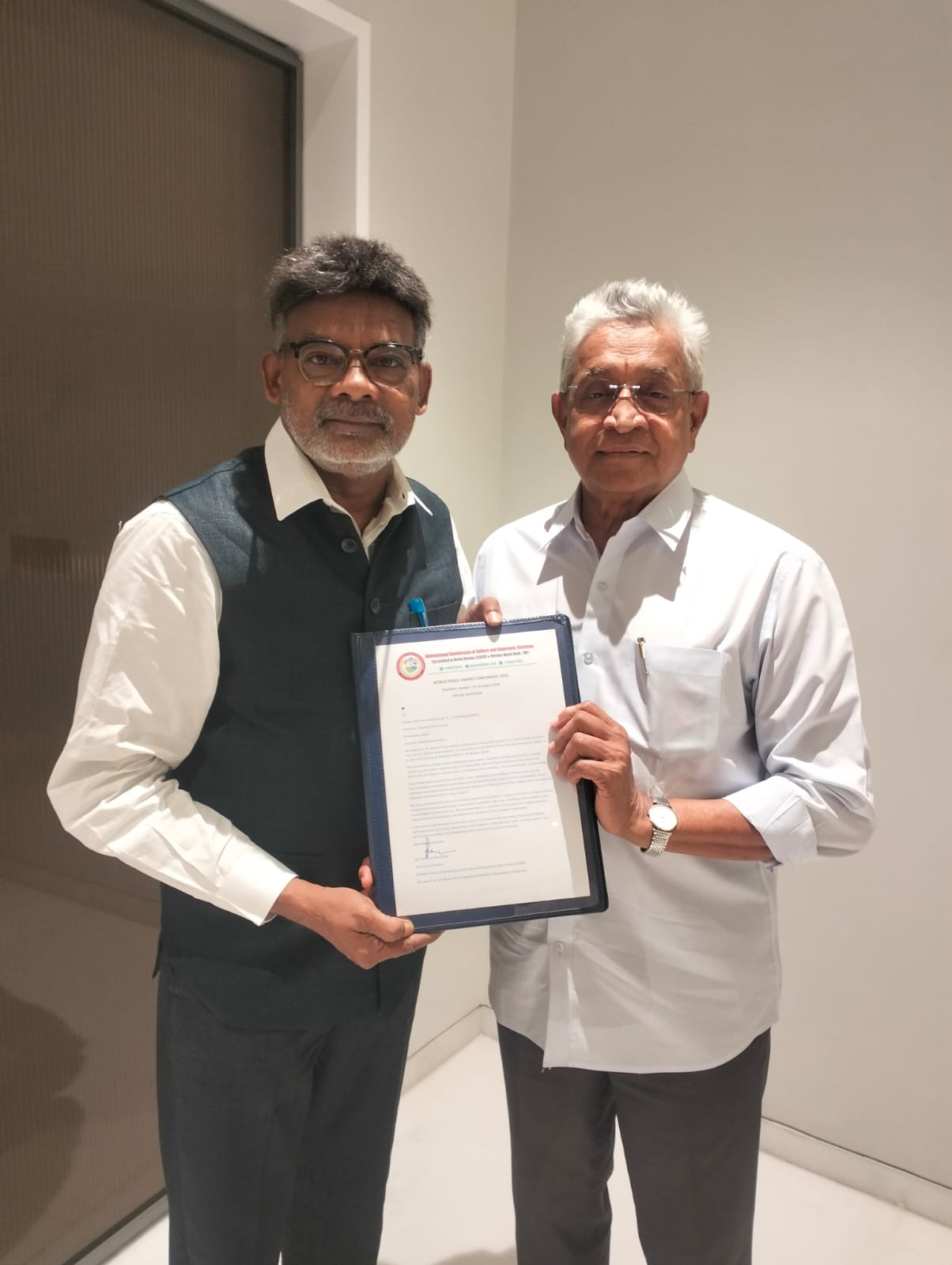 Collaboration Discussion with Shantha Biotechnics and Dr K I Varaprasad Reddy