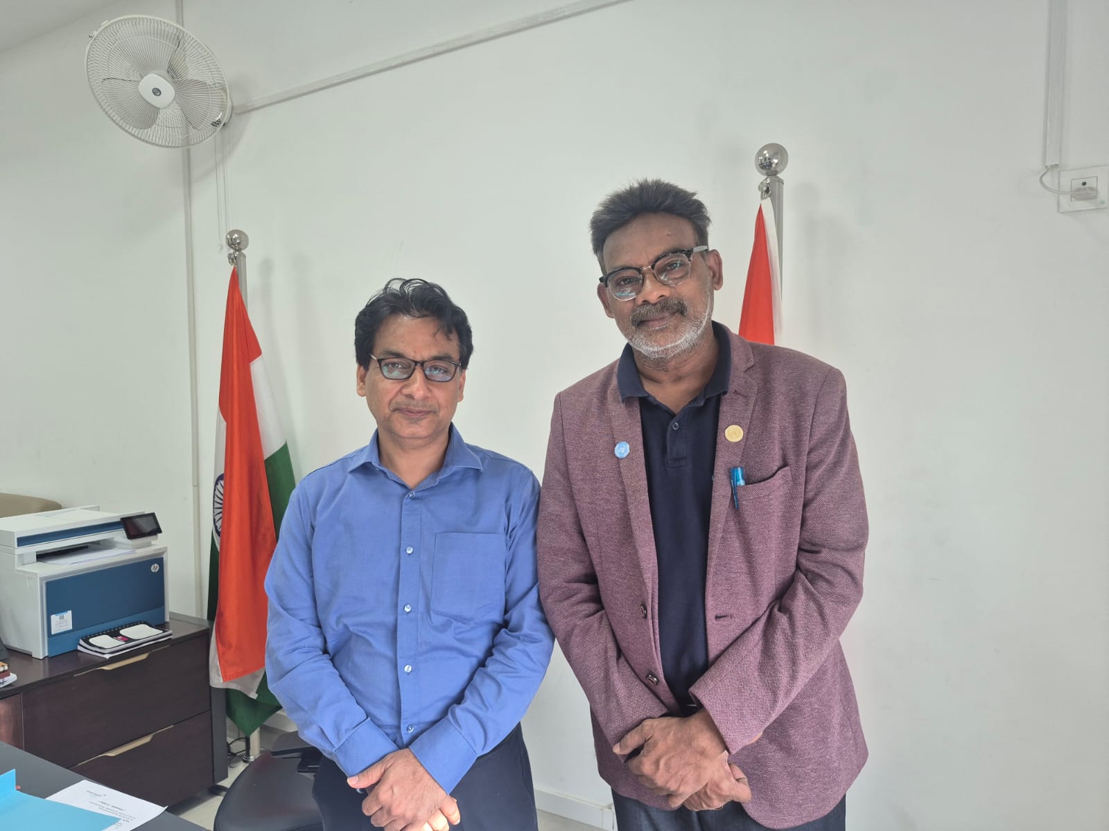 Visit to Telangana Secretariat Meeting with Dr Gourav Uppal IAS Secretary Planning Finance
